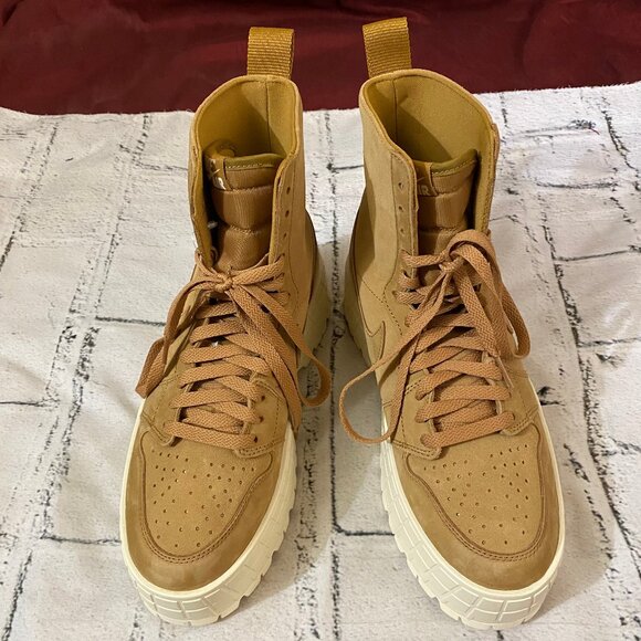 Air Jordan 1 Brooklyn Women's Boots 9 - Picture 12 of 16